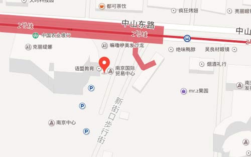 南京新視線教育校區(qū)-百度地圖