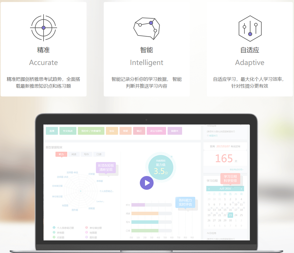 知心AI自適應學習系統(tǒng)