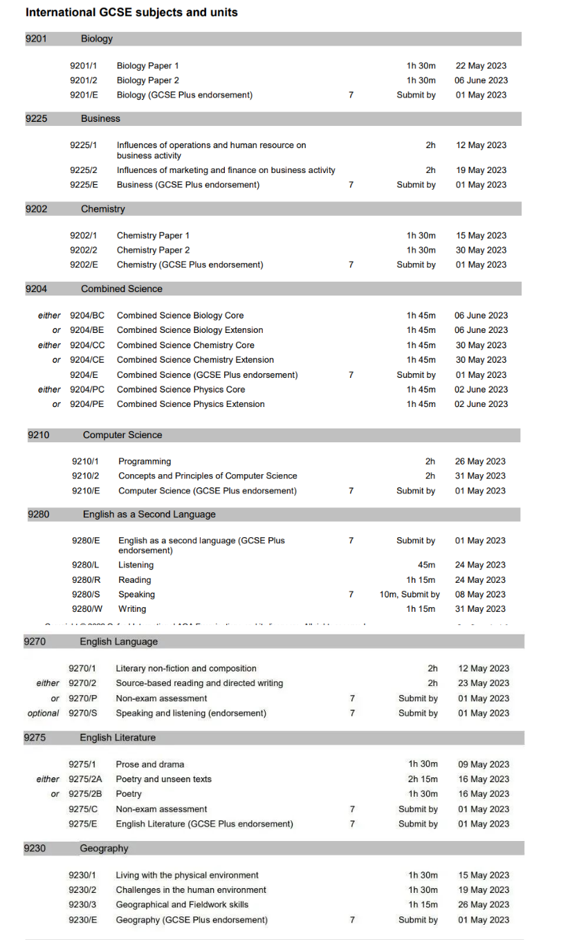 2023年雅思、托福、GRE、GMAT、SAT、ACT、AP、A-Level、IB考試時(shí)間表出爐!