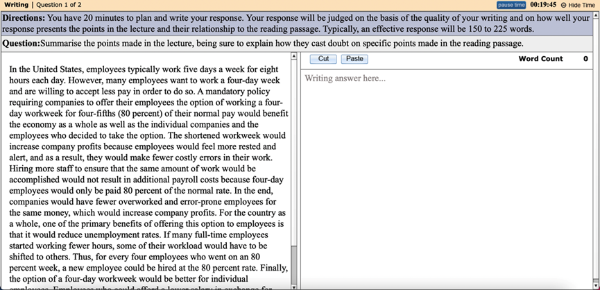 托福写作的基本介绍|托福写作怎么考?