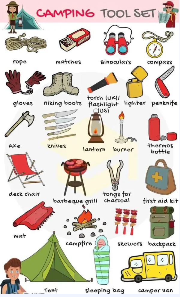 雅思英語(yǔ):野餐picnic,露營(yíng)camp,那精致露營(yíng)用英文怎么說(shuō)?