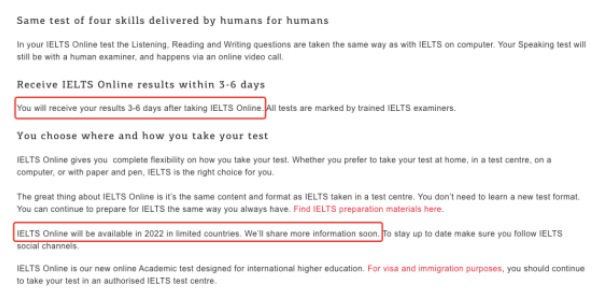 雅思家考IELTS Online第一批內測于4月28日已完畢!