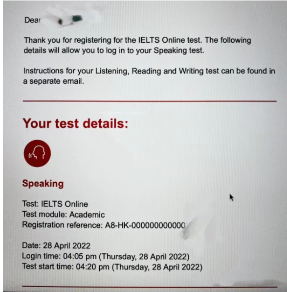 雅思家考IELTS Online第一批內測于4月28日已完畢!