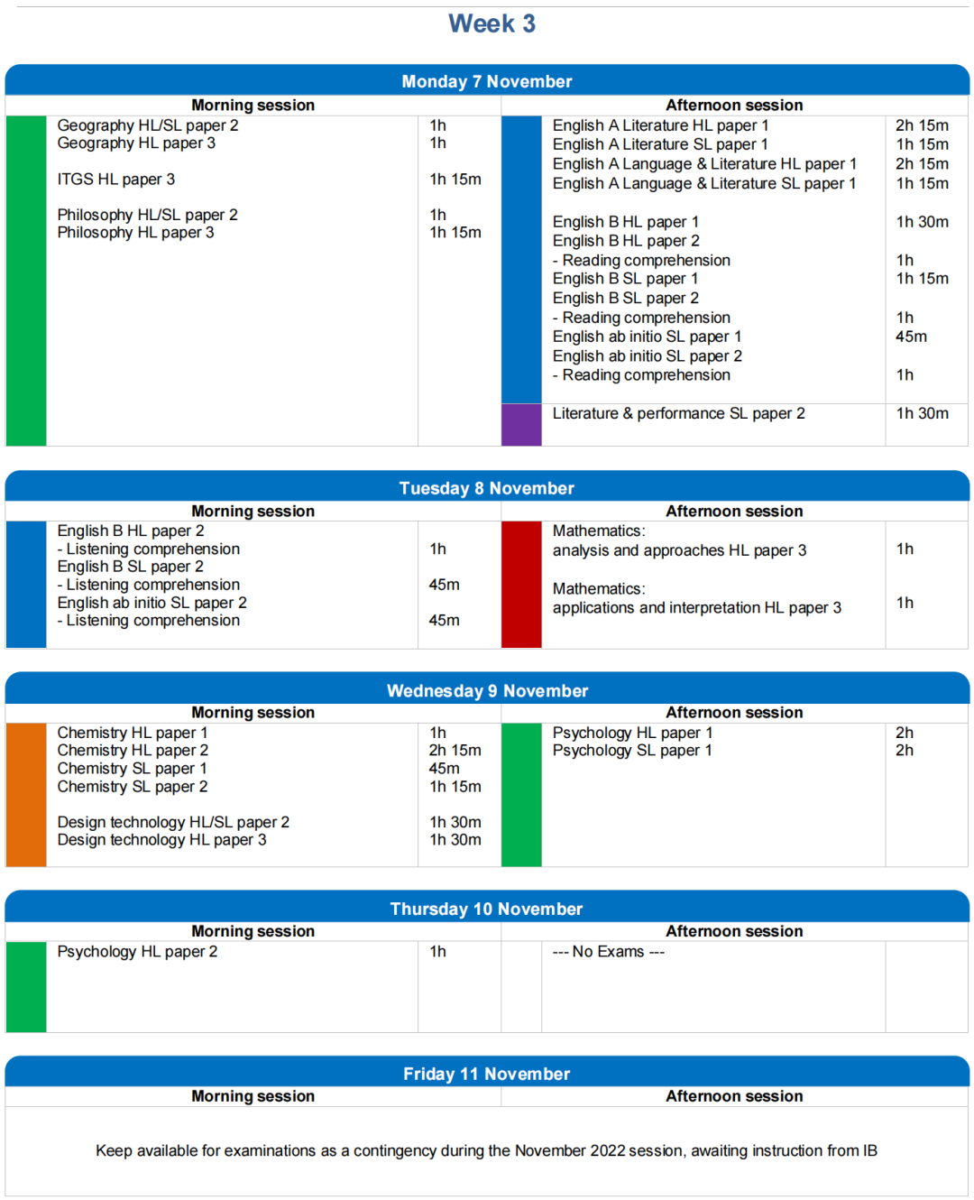 IBO官方发文！与往年相比，今年的11月IB考试有何变化？